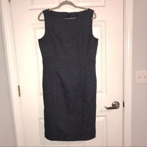 Ann Taylor, 12, navy blue woven dress